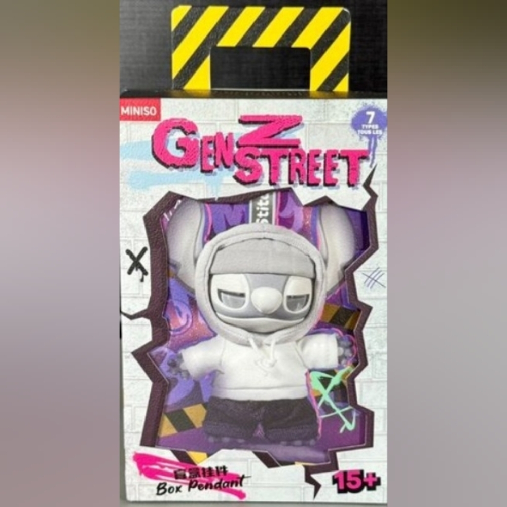 Stitch Labubu Gen Z Street (Vaporwave)